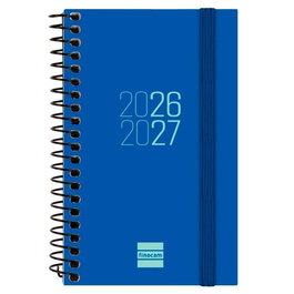 Finocam Agenda Espir Estudiante Espiral E3 79x127 mm Svh Azul Curso 2026-2027