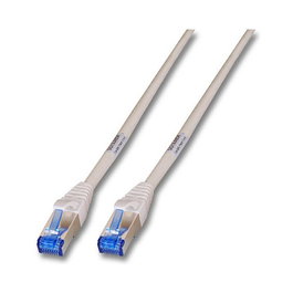 EFB Elektronik Cable de red Patchkabel Cat.6A S/FTP, 5m, Gris