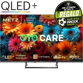 Metz 43MQF7500Z Televisor QLED+ Gen 5 43" Ultra HD 4K Smart TV Google TV, Dolby Vision Atmos, HDR10+, 120Hz Turbo Motion, Game Hub, AI TV, WiFi