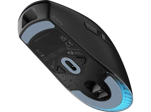 Corsair M75 Ratón Gaming Inalámbrico de 26000 dpi Negro
