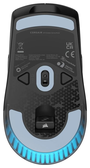 Corsair M75 Wireless Black Ratón Gaming Inalámbrico Bluetooth 2.4GHz RGB Negro 26000 DPI