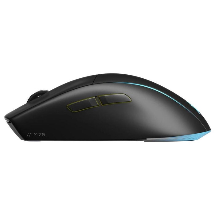 Corsair M75 Wireless Black Ratón Gaming Inalámbrico Bluetooth 2.4GHz RGB Negro 26000 DPI