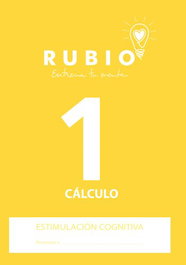 Cuaderno Rubio A4 Estimulacion Cognitiva Calculo Nº 1 (Sin Deterioro Cognitivo O Deterioro Leve) (Set de 5)
