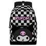 KARACTERMANIA Mochila urbana Kuromi Hello Kitty 44x31x18cm adaptable a trolley, Ripstop, bolsillo para dispositivos