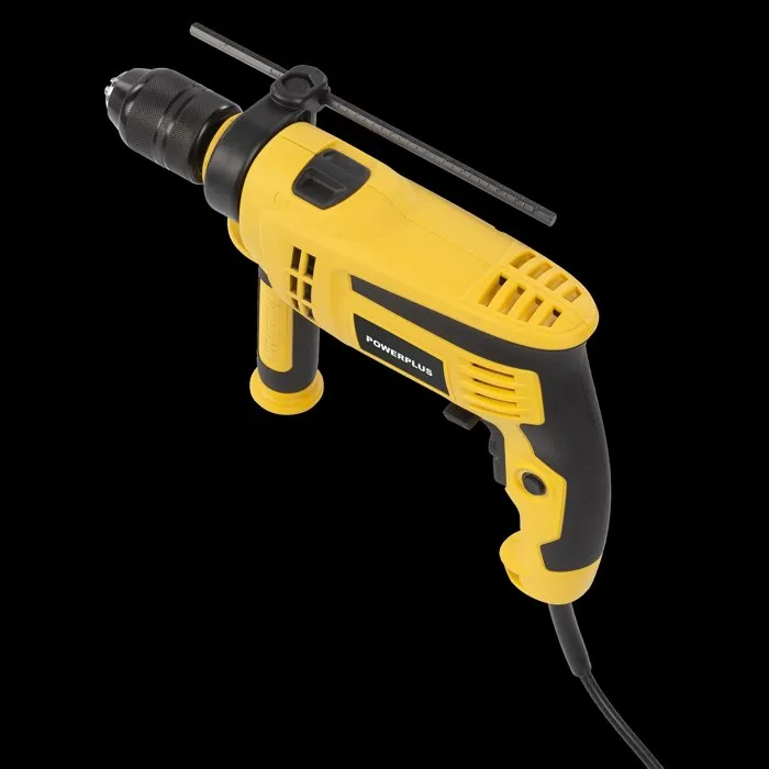 Powerplus POW5400338127977 Taladro de Impacto 1050W 48.000 gpm para Madera, Acero y Hormigón