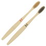 Cosmetic Club Juego 2 Cepillos Dientes Bambú Suaves Ecológicos