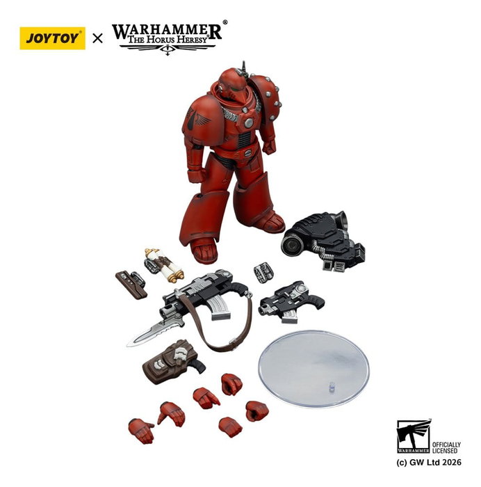 Joy Toy (CN) Warhammer The Horus Heresy Blood Angels MKVI Tactical Legionary 12 cm