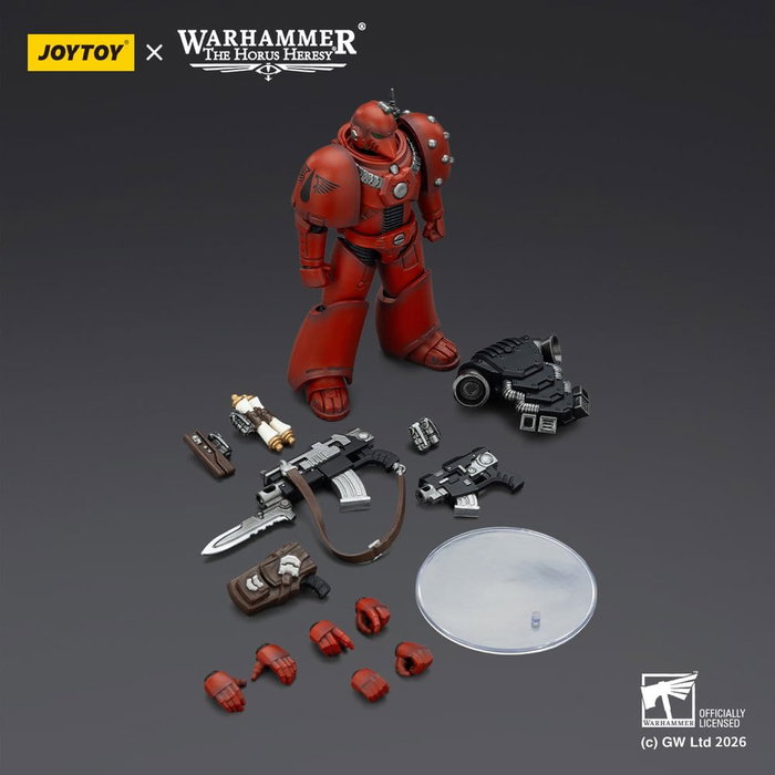 Joy Toy (CN) Warhammer The Horus Heresy Blood Angels MKVI Tactical Legionary 12 cm