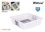 Wooow Organizador Non-Slip 17 cm x 17 cm x 5 cm (36 Unidades)