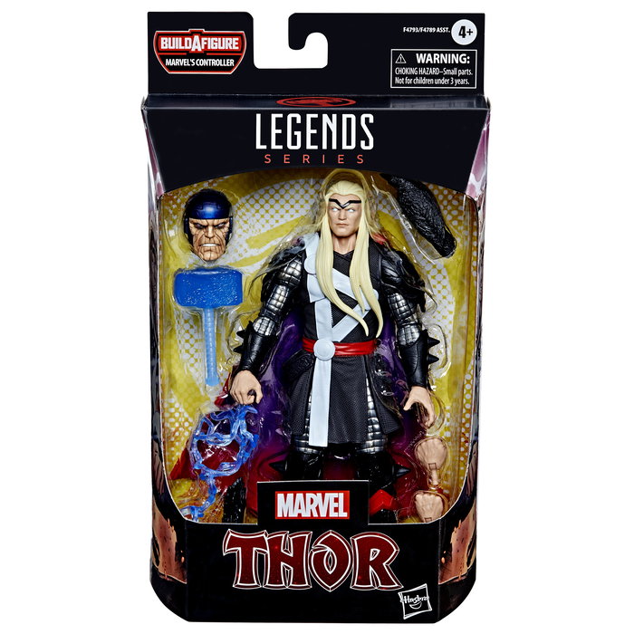 Hasbro Marvel Legends Thor - Figura Articulada 15 cm Heraldo de Galactus con Mjolnir, FX Poder, Cuervo y Accesorios - Incluye Pieza Build-A-Figure Controller Hasbro Marvel Legends Thor - Figura Articulada 15 cm Heraldo de Galactus con Mjolnir, FX Poder, Cuervo y Accesorios - Incluye Pieza Build-A-Figure Controller