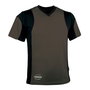 Cofra Java Camiseta Manga Corta Fango/Negro Talla L