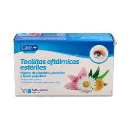 CARE+ Toallitas Oftálmicas 30ud