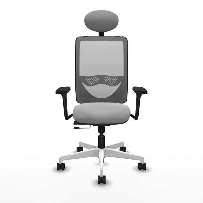 PIQUERAS Y CRESPO Silla de oficina Zulema Gris con mecanismo Sincro/Traslack PIQUERAS Y CRESPO Silla de oficina Zulema Gris con mecanismo Sincro/Traslack