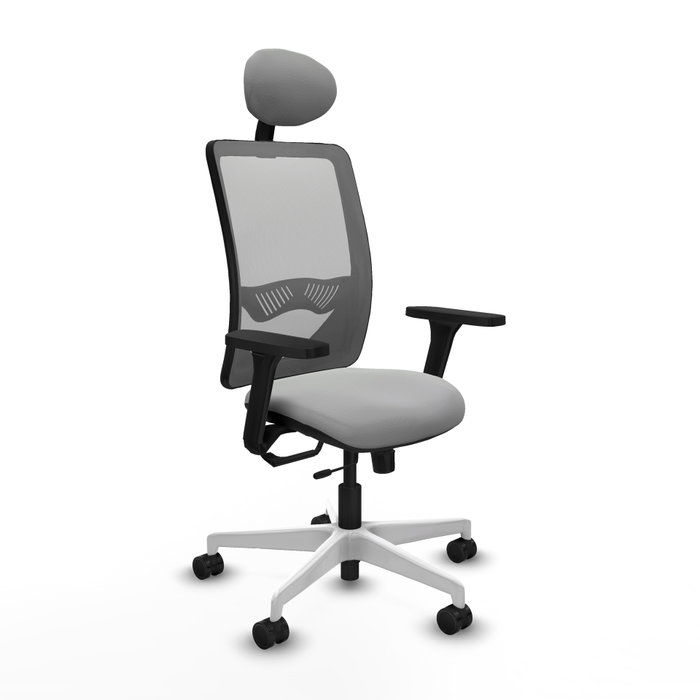 PIQUERAS Y CRESPO Silla de oficina Zulema Gris con mecanismo Sincro/Traslack PIQUERAS Y CRESPO Silla de oficina Zulema Gris con mecanismo Sincro/Traslack