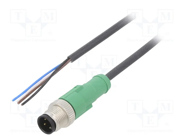 PHOENIX CONTACT SAC-4P-M12MS/5,0-PUR Cable para Sensores M12 Macho Recto 5m PHOENIX CONTACT SAC-4P-M12MS/5,0-PUR Cable para Sensores M12 Macho Recto 5m