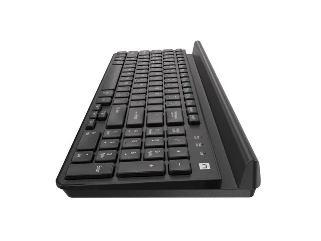 Natec Felimare Teclado Inalámbrico 2x Bluetooth 5.1 + USB 2.4GHz QWERTY Polaco Negro Natec Felimare Teclado Inalámbrico 2x Bluetooth 5.1 + USB 2.4GHz QWERTY Polaco Negro