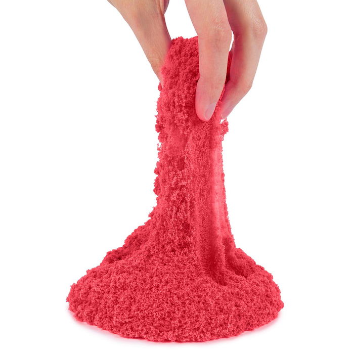 Spin Master Arena Roja Neón Kinetic Sand 6070101 Bolsa 130g