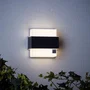 Brilliant Aplique Exterior LED Integrado 7W ARCHIE 600lm Negro Mate Metal IP44