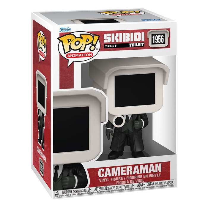Funko Skibidi Toilet POP! Rocks Figura Cameraman