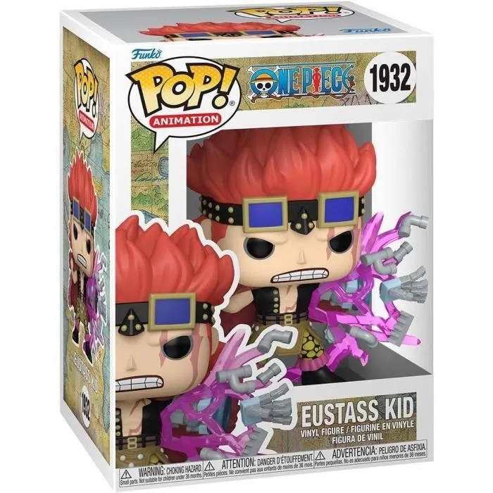 Funko POP! Animation Eustass Kid (Awakening) One Piece Figura de Vinilo 9 cm Funko POP! Animation Eustass Kid (Awakening) One Piece Figura de Vinilo 9 cm