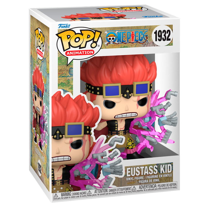 Funko POP Figura Vinilo One Piece Eustass Kid 9cm Funko POP Figura Vinilo One Piece Eustass Kid 9cm