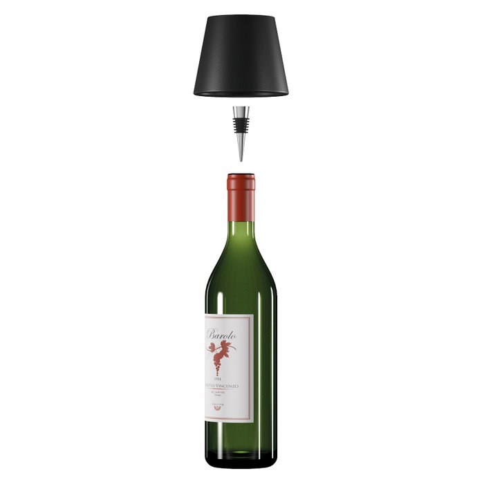 Realpower LED TableLight 360 Lámpara de mesa regulable con batería, Negro