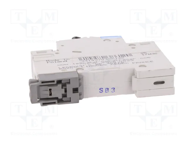 LEGRAND Interruptor magnetotérmico S300 TX 3A 1 Polo Curva B LEGRAND Interruptor magnetotérmico S300 TX 3A 1 Polo Curva B