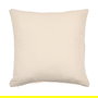 Cojín Blanco/Beige Algodón Decoración 45 X 45 cm (Set de 2)