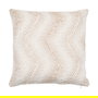 Cojín Blanco/Beige Algodón Decoración 45 X 45 cm (Set de 2)
