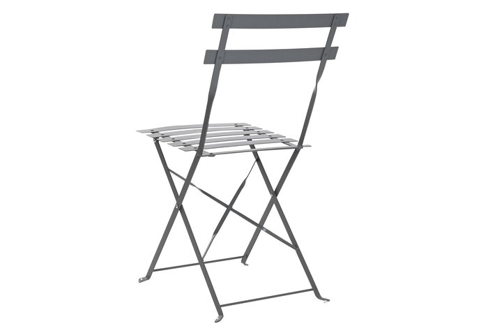 DKD Home Decor Mesa Terraza Y Jardin Metal Gris 60 x 71 x 60 cm Set de 3