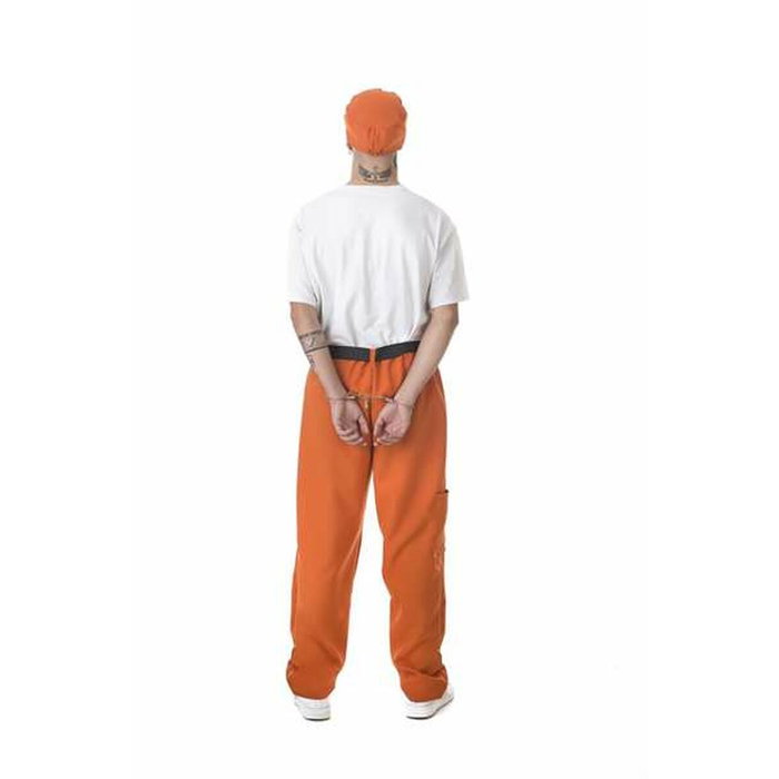 Creaciones Llopis Disfraz Adulto Preso Naranja Talla XL Creaciones Llopis Disfraz Adulto Preso Naranja Talla XL
