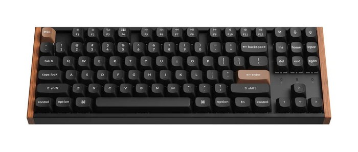 Keychron K8H-F1 Teclado Gaming 75% Magnetic Wood Black RGB Keychron K8H-F1 Teclado Gaming 75% Magnetic Wood Black RGB