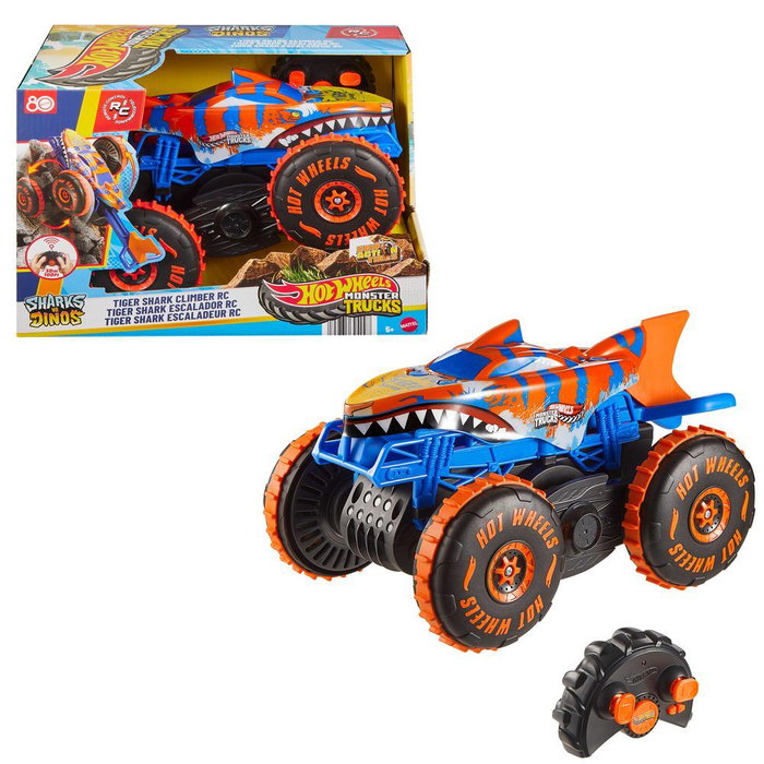 Hot Wheels Tiger Shark Climber Monster Trucks Radiocontrol