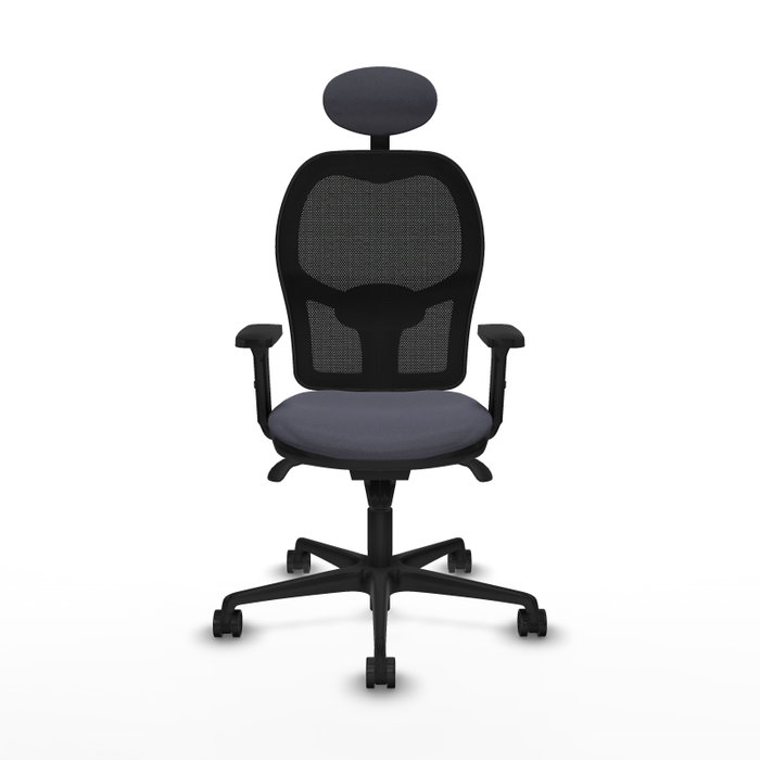 PIQUERAS Y CRESPO Silla de oficina Jorquera Gris oscuro y Negro PIQUERAS Y CRESPO Silla de oficina Jorquera Gris oscuro y Negro