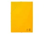 Liderpapel Carpeta Gomas Tres Solapas Cartón Simil Prespan Folio Color Amarillo