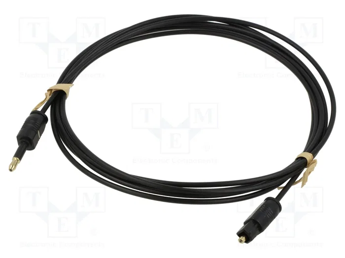GOOBAY Cable Óptico Toslink Mini 3,5mm a Toslink, 2m