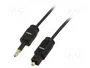GOOBAY Cable Óptico Toslink Mini 3,5mm a Toslink, 2m
