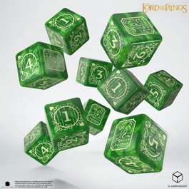 Q Workshop El Señor de los Anillos: Pack de 10 Dados D6 La Comarca