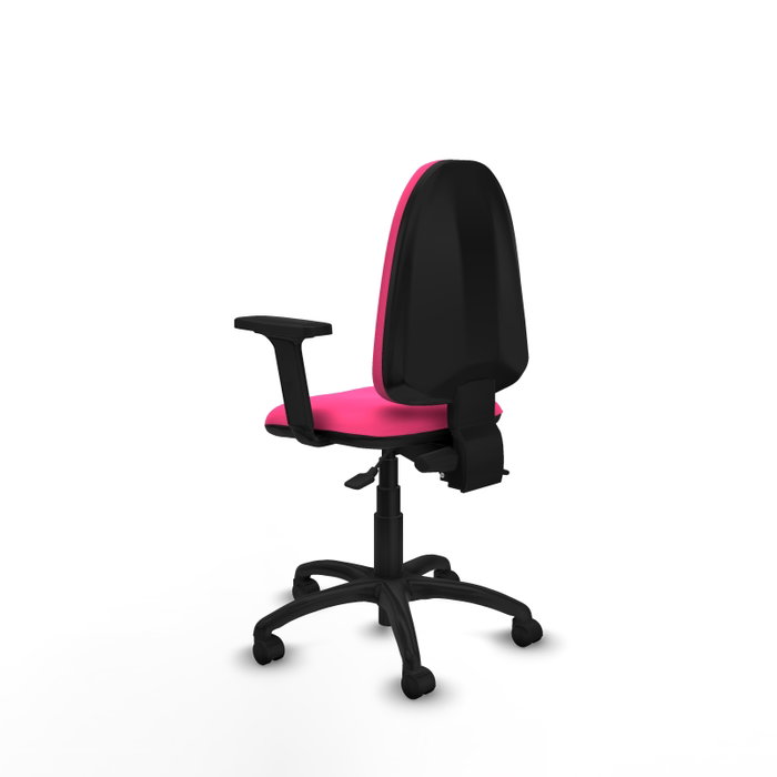 PIQUERAS Y CRESPO Silla de oficina Aýna Rosa con mecanismo Asincro