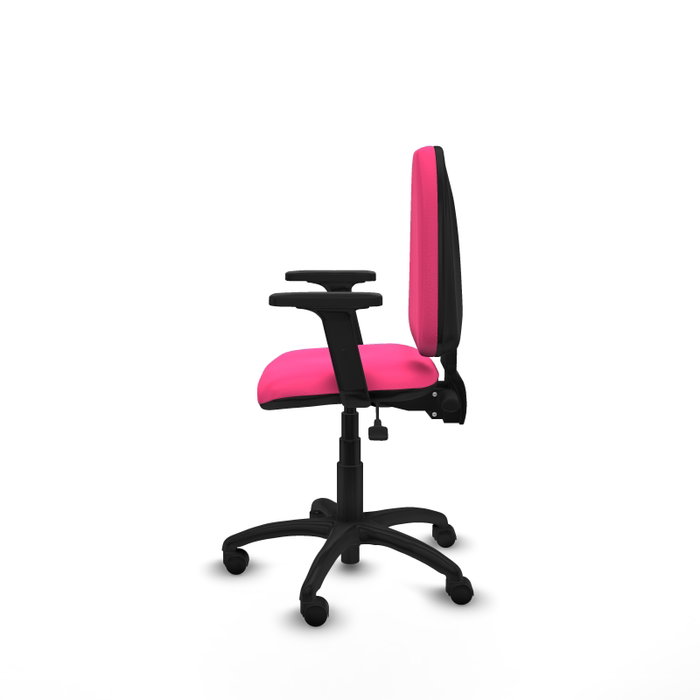 PIQUERAS Y CRESPO Silla de oficina Aýna Rosa con mecanismo Asincro