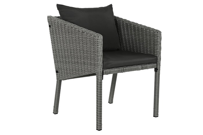 Mesa Terraza Y Jardin DKD Home Decor Gris 90 x 72 x 90 cm Set de 5