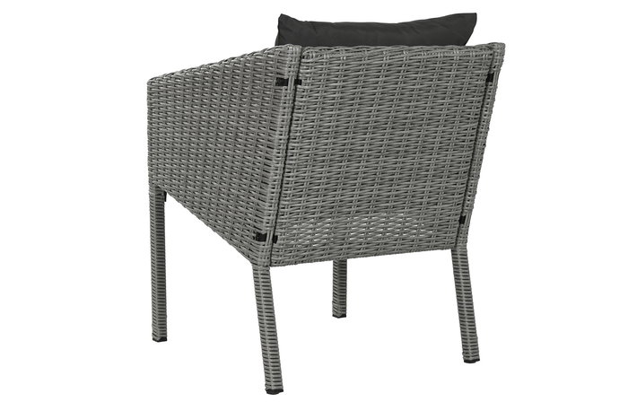 Mesa Terraza Y Jardin DKD Home Decor Gris 90 x 72 x 90 cm Set de 5