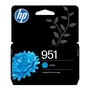 HP Cartucho de Tinta Original 951 Cian Rendimiento Estándar