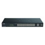 D-Link DGS-1100-26MPV2/E Switch Gestionable L2 con 24 Puertos PoE+ y 2 Puertos SFP