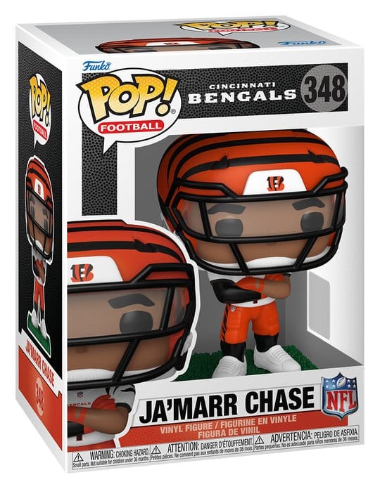 Funko POP! NFL Bengals Ja'Marr Chase (clear visor)