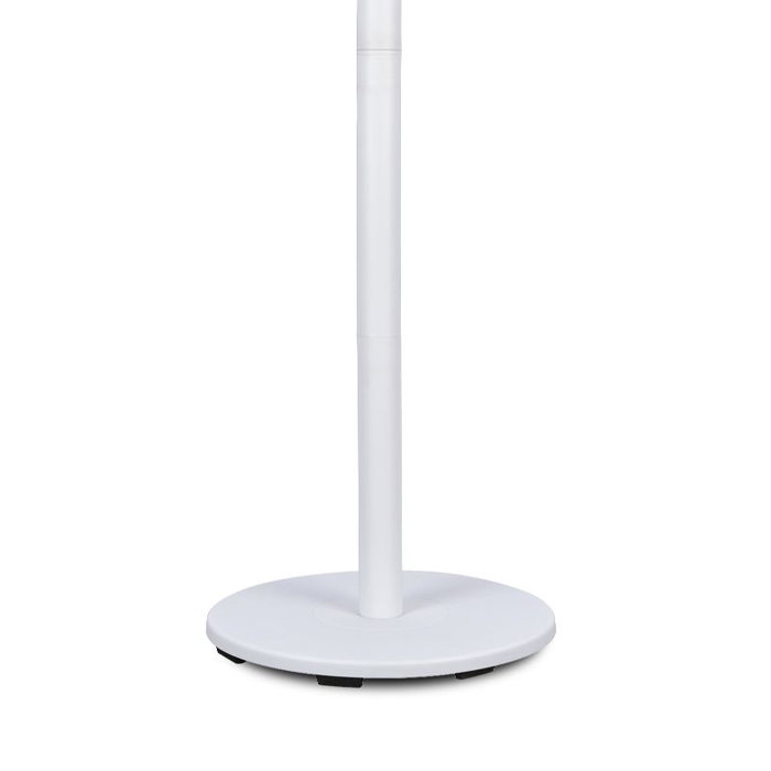 Daewoo Ventilador de Alta Velocidad de 25 cm (10 pulgadas), 80 W con Base Redonda y Mando a Distancia