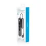 Aisens Regleta de Enchufes Multifunción 3 Tomas + Cargador 20W 2xUSB-C 2xUSB-A Negro ASPS-2A2C11-BK