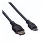 ROLINE Cable HDMI High Speed con Ethernet y Mini HDMI de 2 m