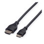 ROLINE Cable HDMI High Speed con Ethernet y Mini HDMI de 2 m