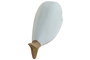 DKD Home Decor Figura Ballena Paulownia Azul Celeste Blanco 23 x 10 x 7.5 cm (2 Unidades)